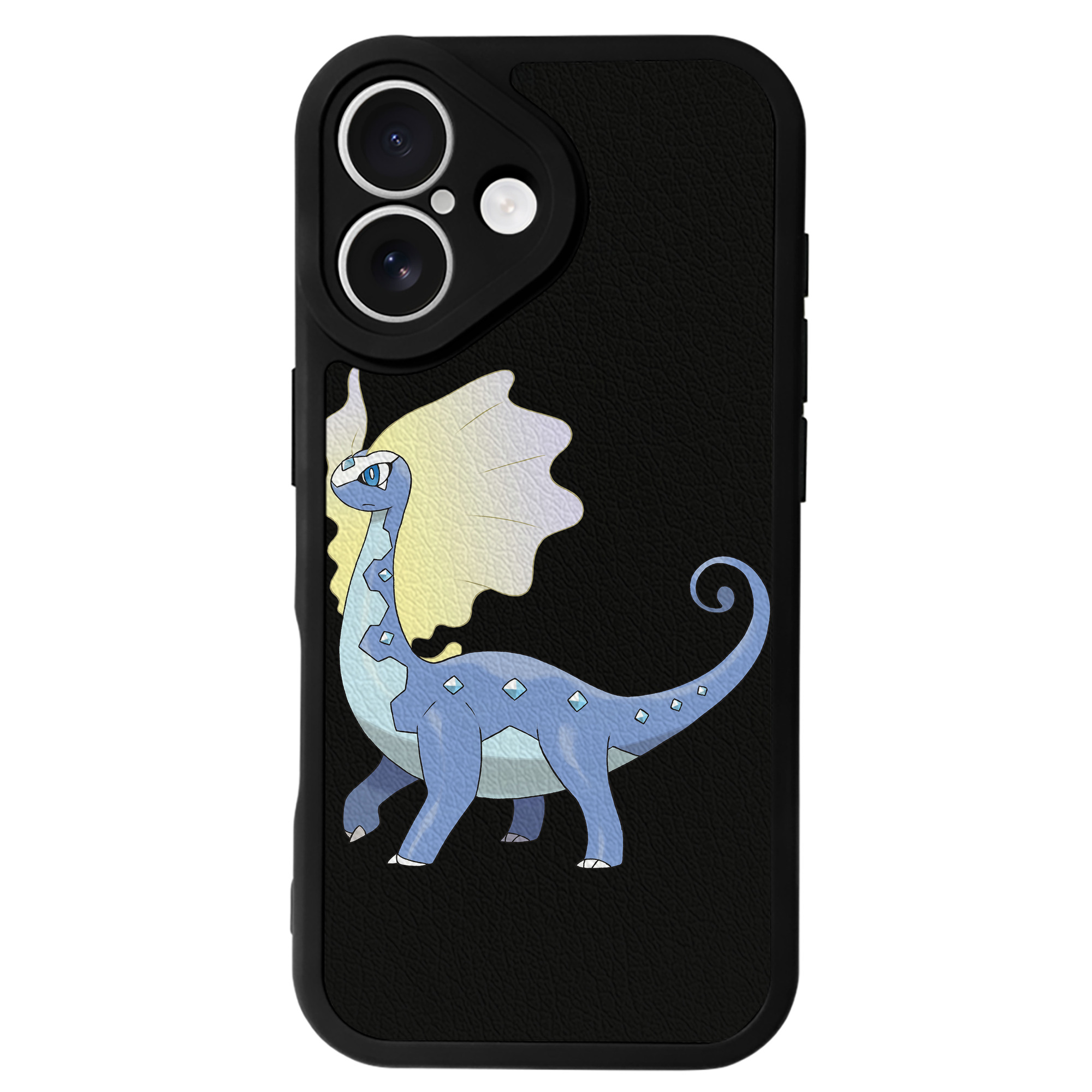 （画像用） ポケットモンスター Pokémon 【iPhone 16シリーズ対応】シリコンスマホケース（レザー調） 材質：シリコン